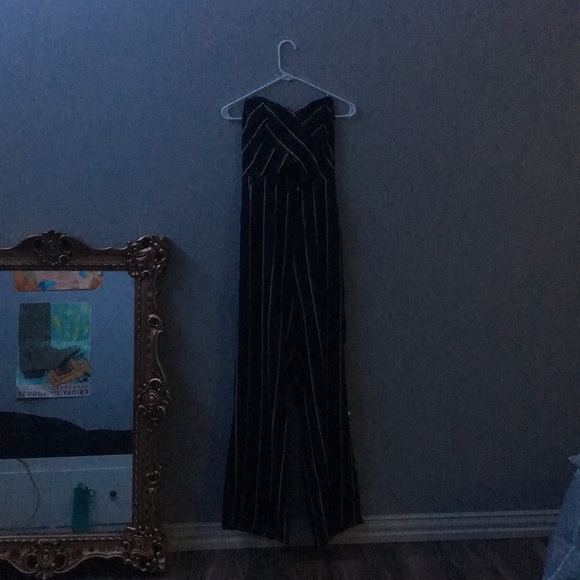 Striped Jumpsuit - Picture 1 of 2